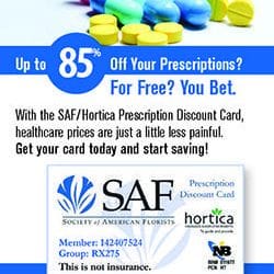 A Discount for Prescription Drugs, Exclusively For SAF Members