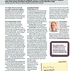 Eliminate Apathy with a Standard Greeting