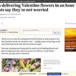 Instead of putting down flowers from a competitor, Eddie Wingrat of owner of Flowers & Fancies in Owings Mills, Maryland, told the Baltimore Business Journal his shop was known for high quality flowers and top-notch service.