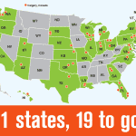 To date, 59 (and counting) retailers, suppliers, growers, and wholesalers and retailers in 31 states and Canada have pledged to Petal It Forward on Oct. 11, 2017. SAF’s goal is to have Petal It Forward events happening on the same day in all 50 states, which could help to capture even more media attention nationwide.