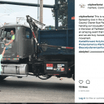 The team at City Line Florist in Trumbull, Connecticut, generated lots of positive press coverage, including segments from two local news stations, a post from a local blogger and some high-profile (and big) pictures in the Connecticut Post. The shop’s employees were especially enthusiastic about the effort to hand out about 1,000 bouquets: One employee, disappointed to be missing the giveaway due to a vacation, donated $100 to the effort, so that she could still be part of the “magic,” said Nicole Palazzo.