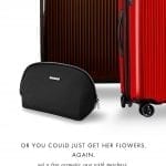 SAF also has been in touch this week with Briggs & Riley, a company that manufactures and sells high-end luggage, about an email that included the line “or you could just get her flowers. Again.” At press time, Briggs & Riley had not responded.