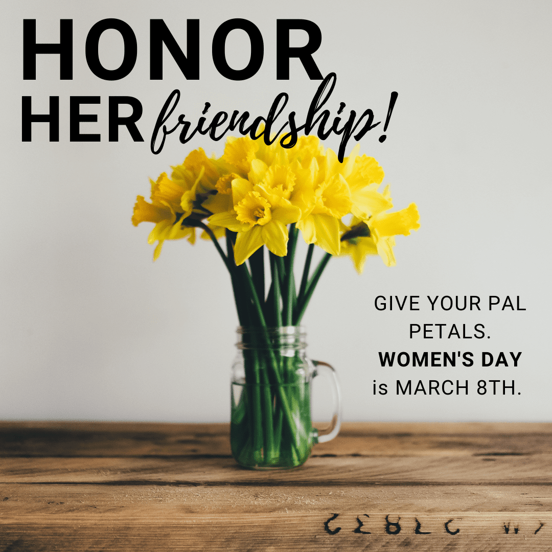 Honor Her Friendship Valentine's Day - banner ad 177x175 pixels