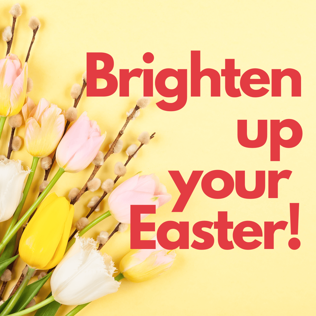 Brighten up Your Easter Valentine's Day - banner ad 177x175 pixels