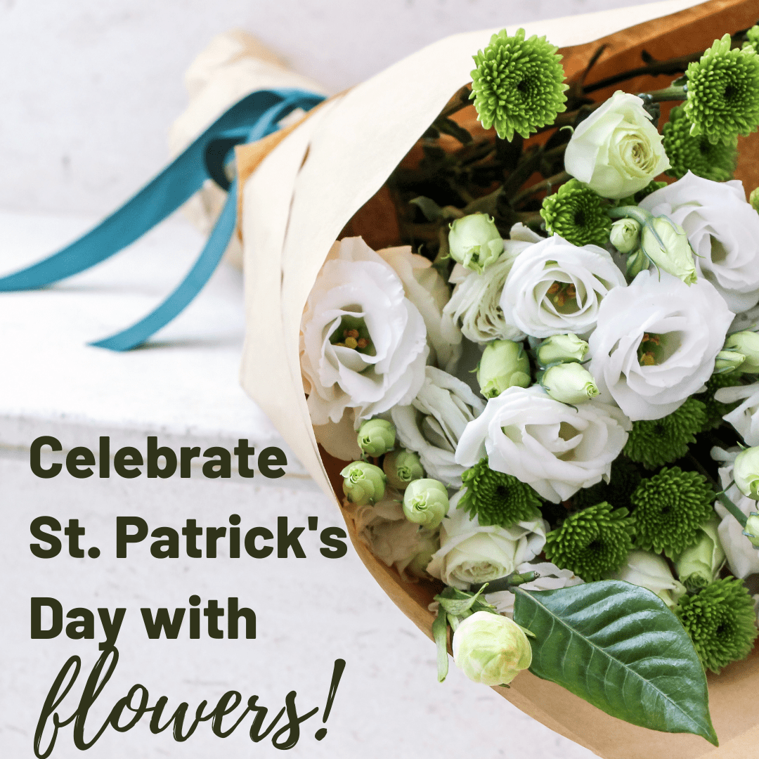 Celebrate St. Patrick's Day with Flowers (1) Valentine's Day - banner ad 177x175 pixels